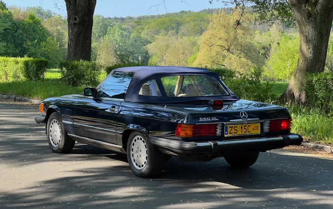 Mercedes-Benz SL cena 109000 przebieg: 249000, rok produkcji 1986 z Szczecin małe 497